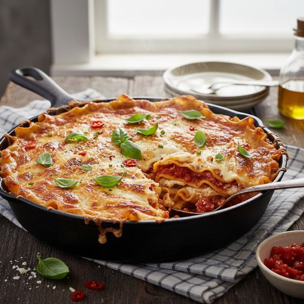 Hearty Skillet Lasagna Delight recipe