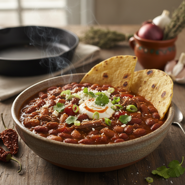 Hearty Smoky Chipotle Pinto Bean Chili recipe