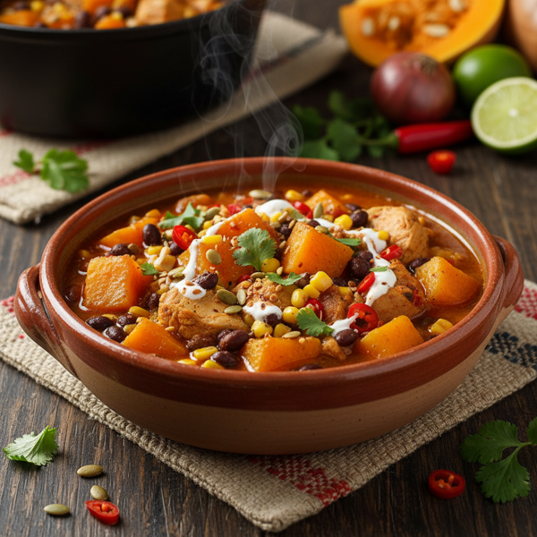 Hearty South American Butternut Squash Stew recipe