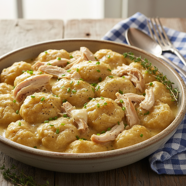 Hearty Southern Chicken & Dumplings recipe
