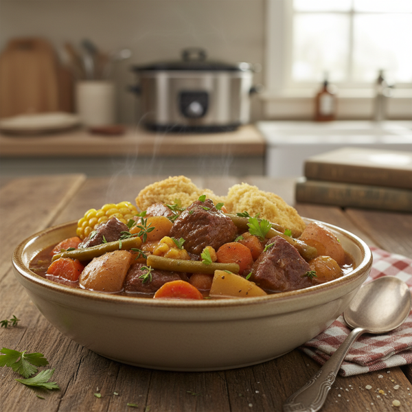 Hearty Southern Crock Pot Stew recipe