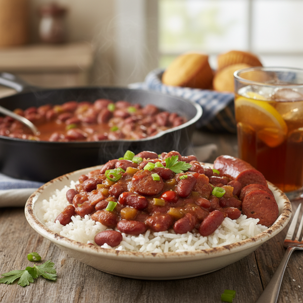 Hearty Southern Red Beans and Rice recipe