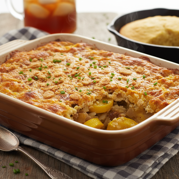 Hearty Southern Squash Casserole recipe