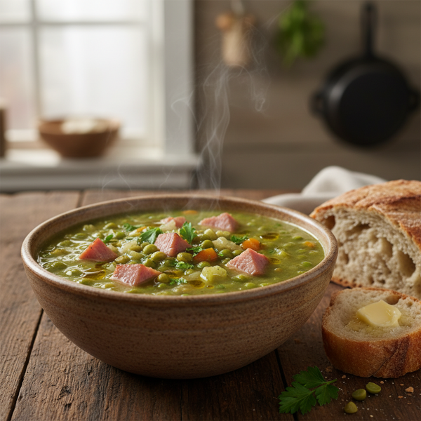 Hearty Split Pea and Ham Delight recipe