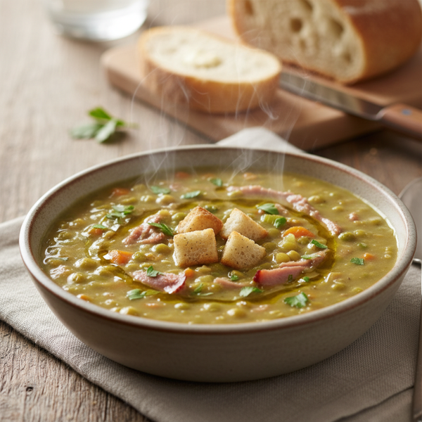 Hearty Split Pea and Ham Soup Delight recipe