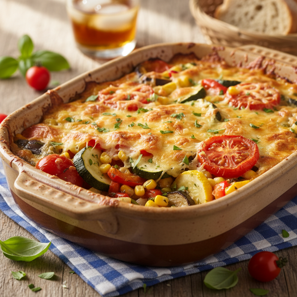 Hearty Summer Vegetable Casserole recipe