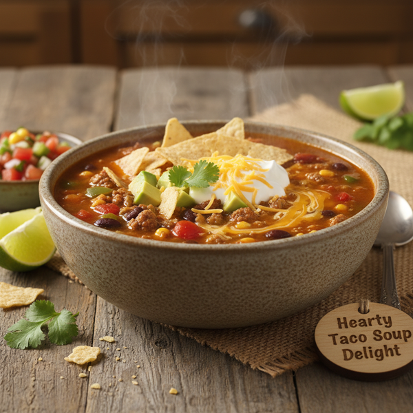 Hearty Taco Soup Delight recipe