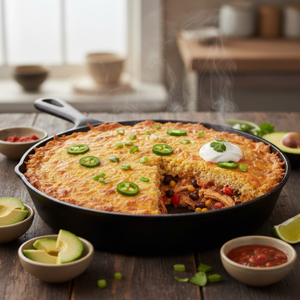 Hearty Tamale Pie Delight recipe
