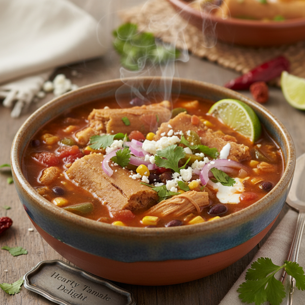 Hearty Tamale Soup Delight recipe