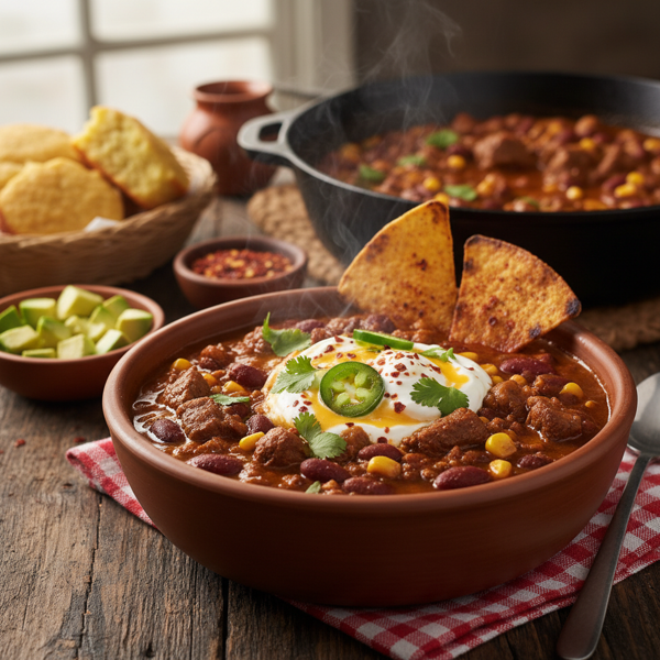 Hearty Tex-Mex Chili Delight recipe