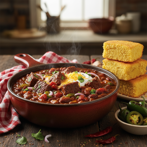 Hearty Texas-Style Beef Chili recipe