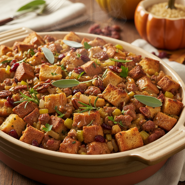 Hearty Thanksgiving Turkey Stuffing recipe