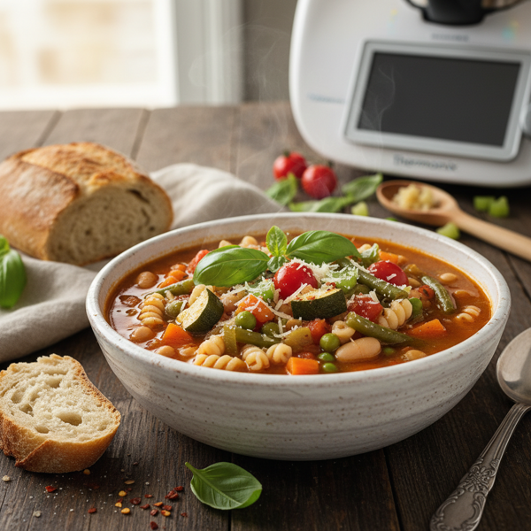 Hearty Thermomix Vegetable Minestrone recipe