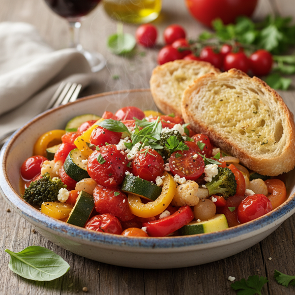 Hearty Tomato Vegetable Medley recipe