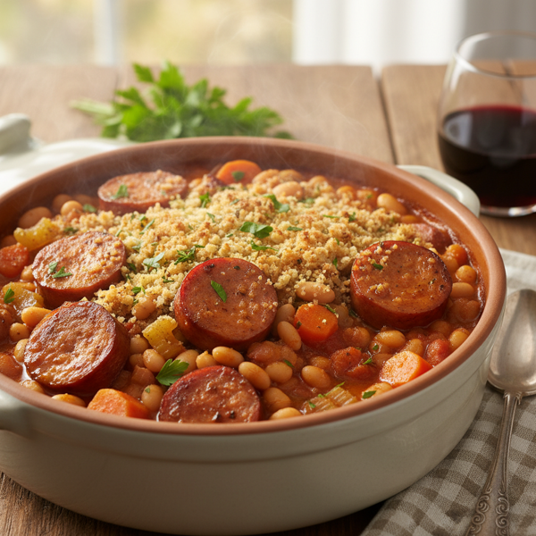 Hearty Turkey Kielbasa Cassoulet recipe