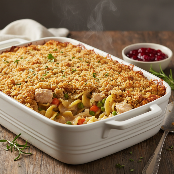 Hearty Turkey Noodle Casserole recipe