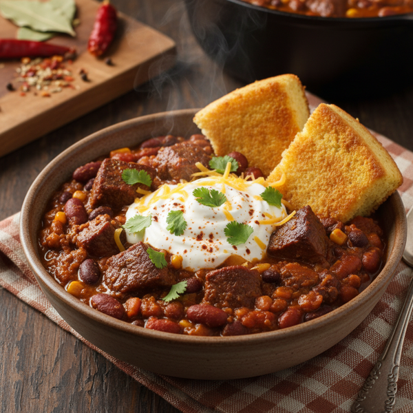 Hearty Venison Chili Delight recipe
