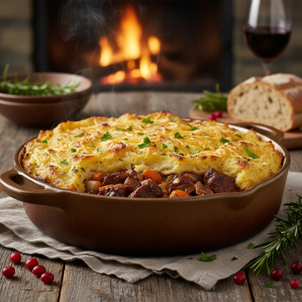 Hearty Venison & Potato Comfort Casserole recipe