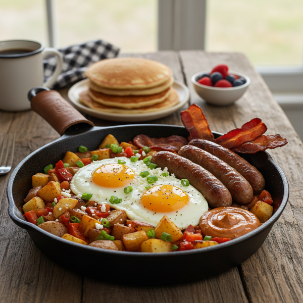 Hearty Western Breakfast Skillet recipe