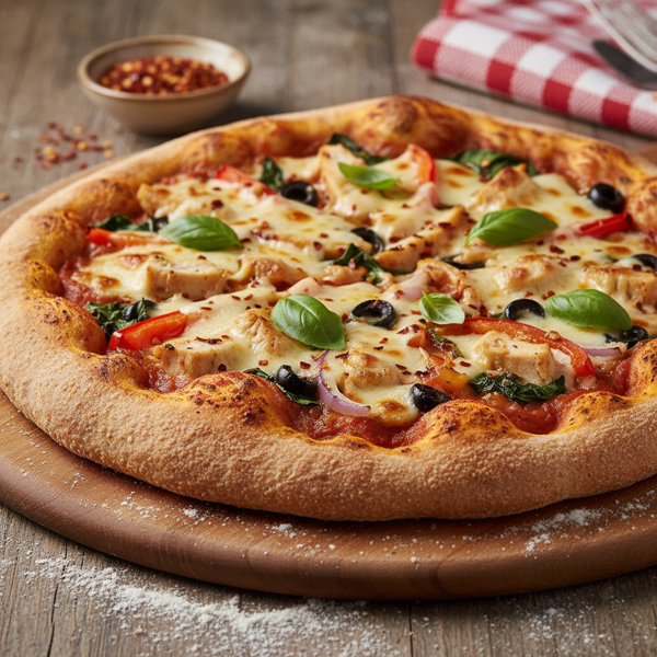 Hearty Whole Wheat Pizza Dough recipe