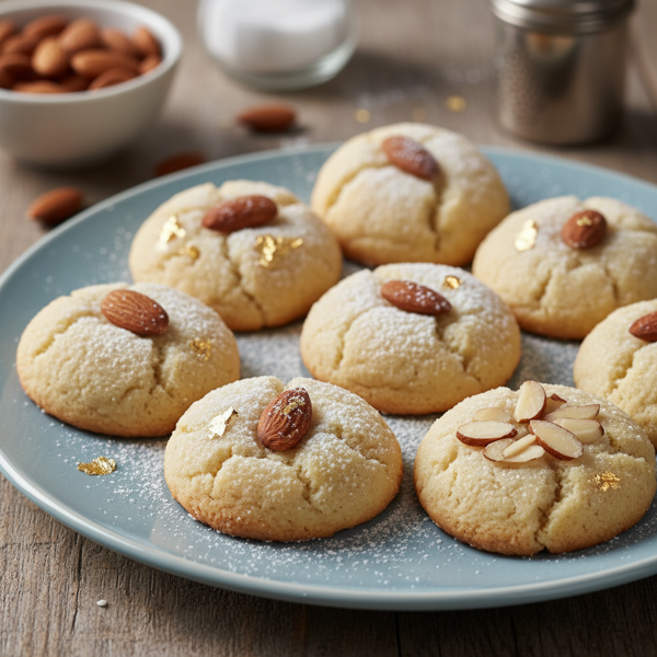 Heavenly Almond Sugar Cookies recipe