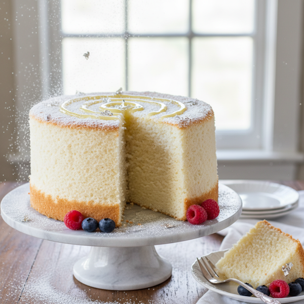 Heavenly Angel Food Cake recipe