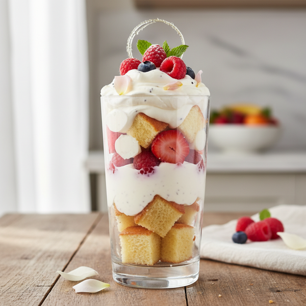 Heavenly Angel Food Parfait recipe