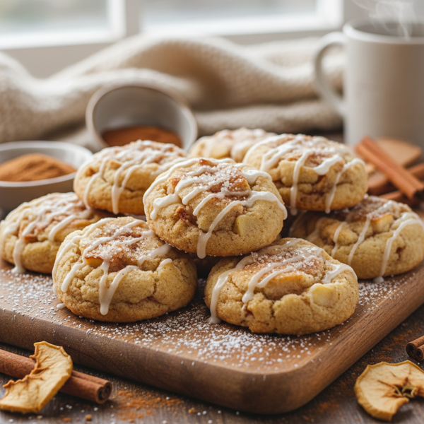 Heavenly Apple Cinnamon Drop Cookies recipe
