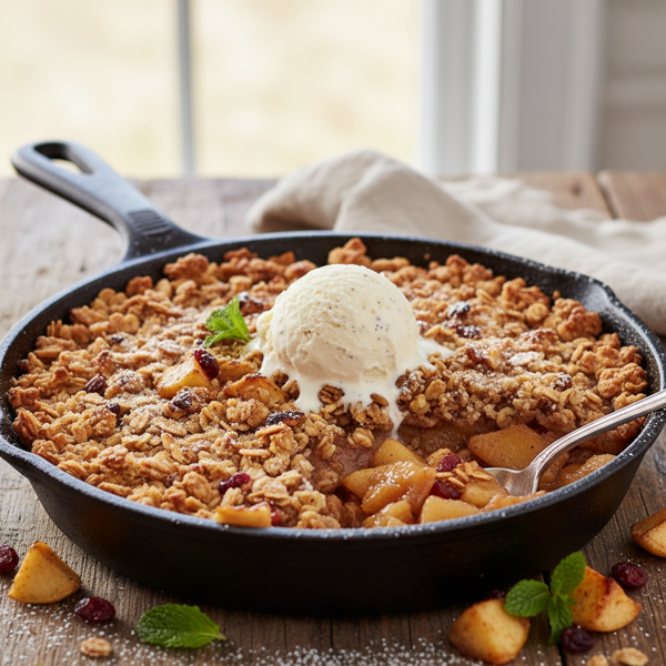 Heavenly Apple Crisp Brown Betty recipe