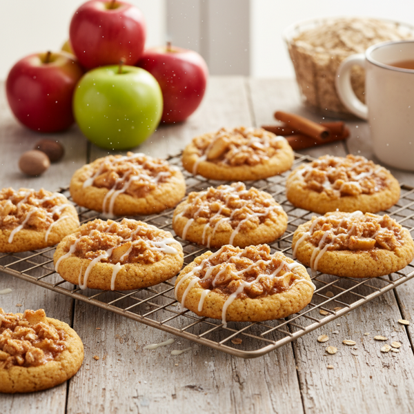 Heavenly Apple Crisp Cookies recipe
