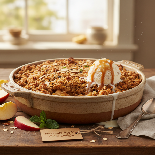 Heavenly Apple Crisp Delight recipe