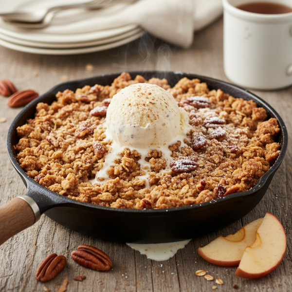 Heavenly Apple Pecan Crisp Delight recipe