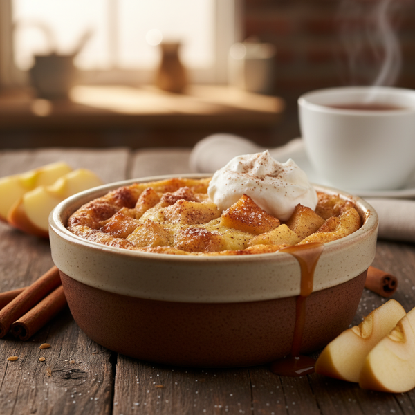 Heavenly Apple Vanilla Pudding recipe