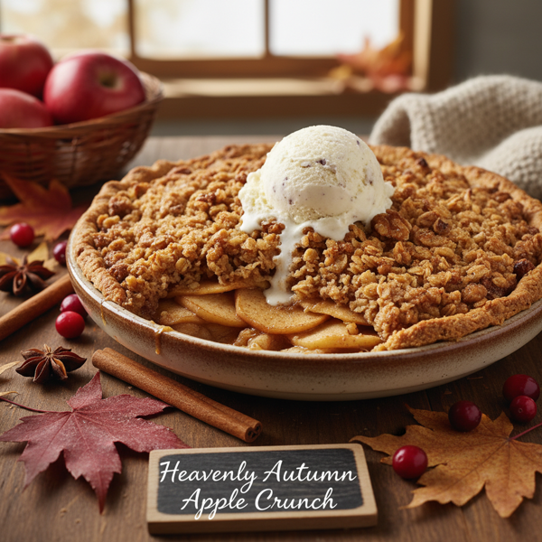 Heavenly Autumn Apple Crunch recipe