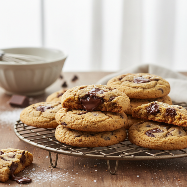 Heavenly Bakery-Style Chocolate Chip Cookies recipe