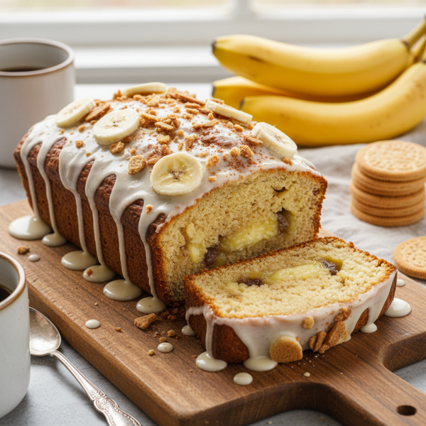 Heavenly Banana Pudding Bread recipe