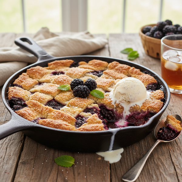 Heavenly Blackberry Bliss Cobbler recipe