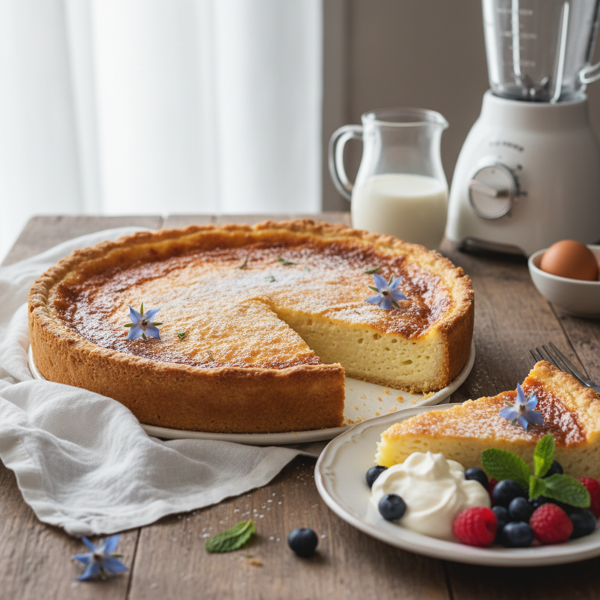 Heavenly Blender Custard Pie recipe