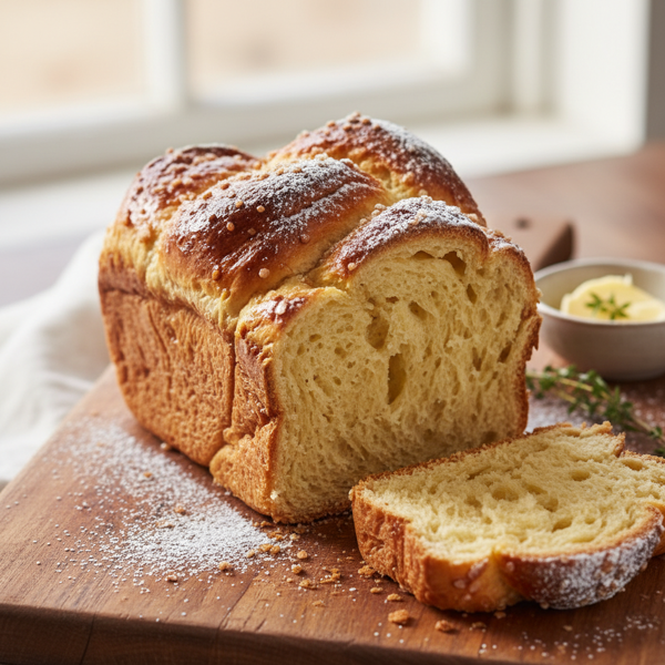 Heavenly Brioche Bread recipe