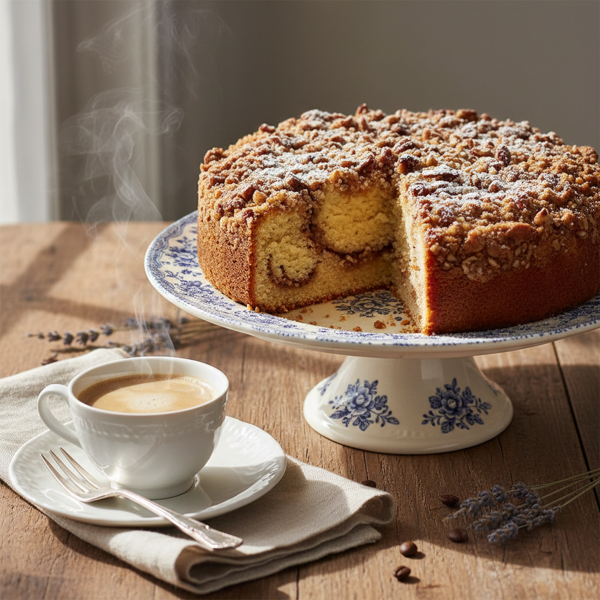 Heavenly Buttermilk Coffee Cake recipe