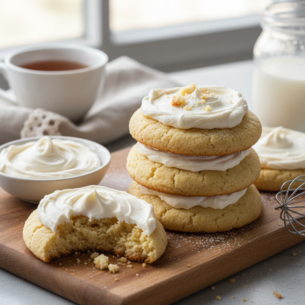 Heavenly Buttermilk Cookies with Creamy Frosting recipe