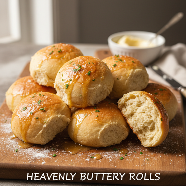 Heavenly Buttery Bread Machine Rolls recipe