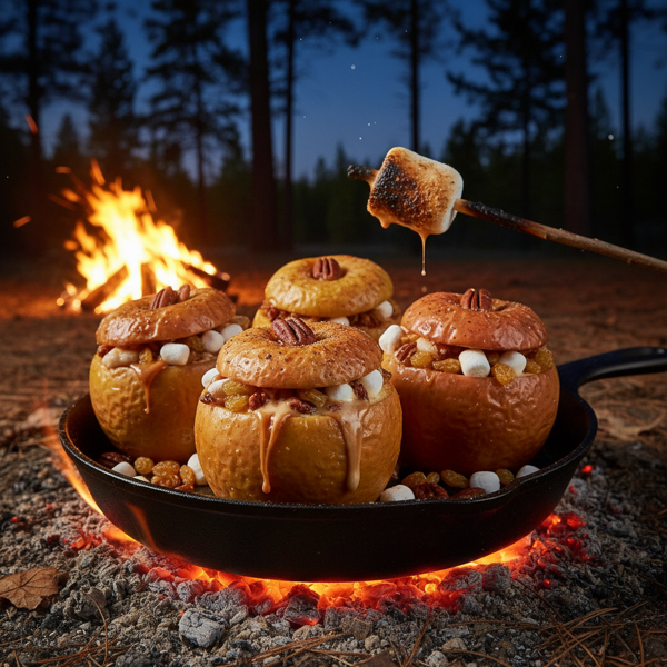 Heavenly Campfire Baked Apples Surprise recipe