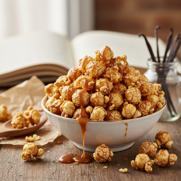 Heavenly Caramel Popcorn Delight recipe