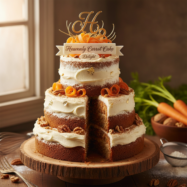 Heavenly Carrot Cake Delight recipe