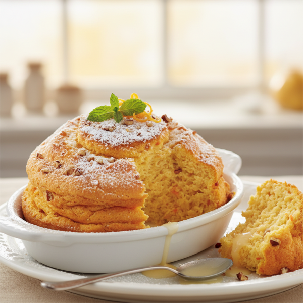 Heavenly Carrot Delight Soufflé recipe