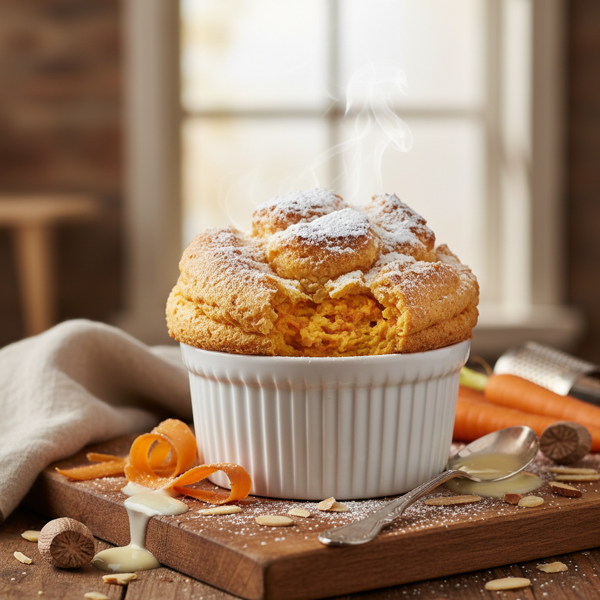 Heavenly Carrot Soufflé Delight recipe