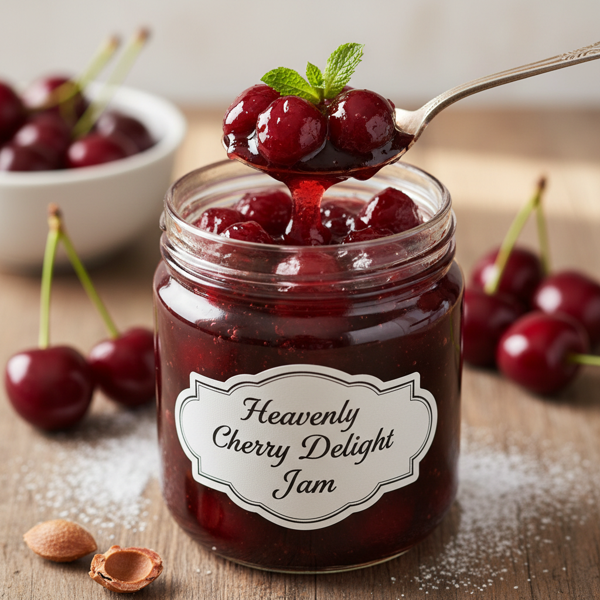 Heavenly Cherry Delight Jam recipe