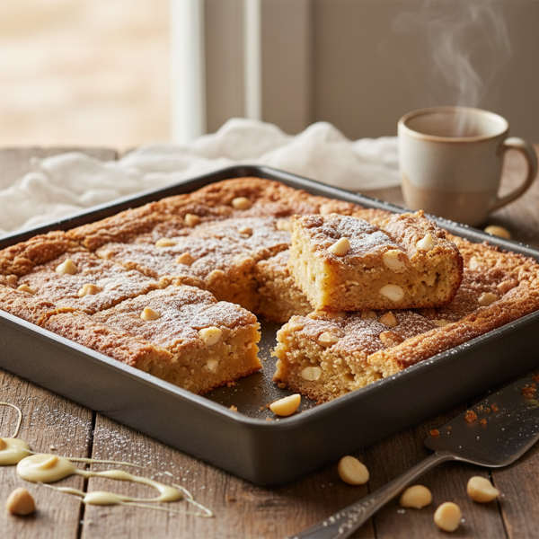 Heavenly Chewy Blondies recipe