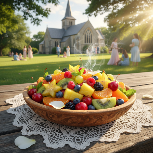 Heavenly Church Picnic Fruit Medley recipe